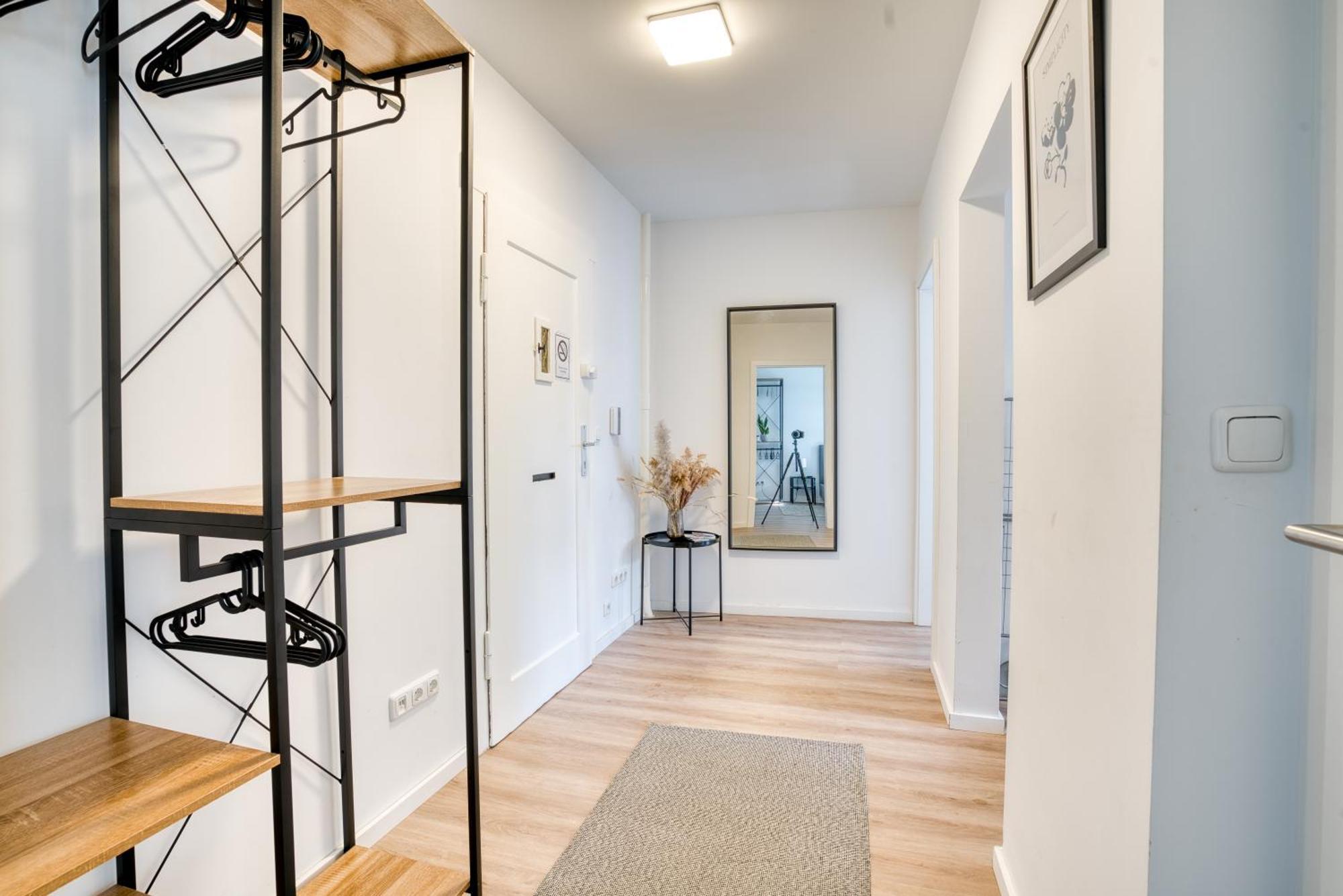 Ferienwohnung Homy I Moderner Retrocharme Wlan & Netflix Leipzig Exterior foto