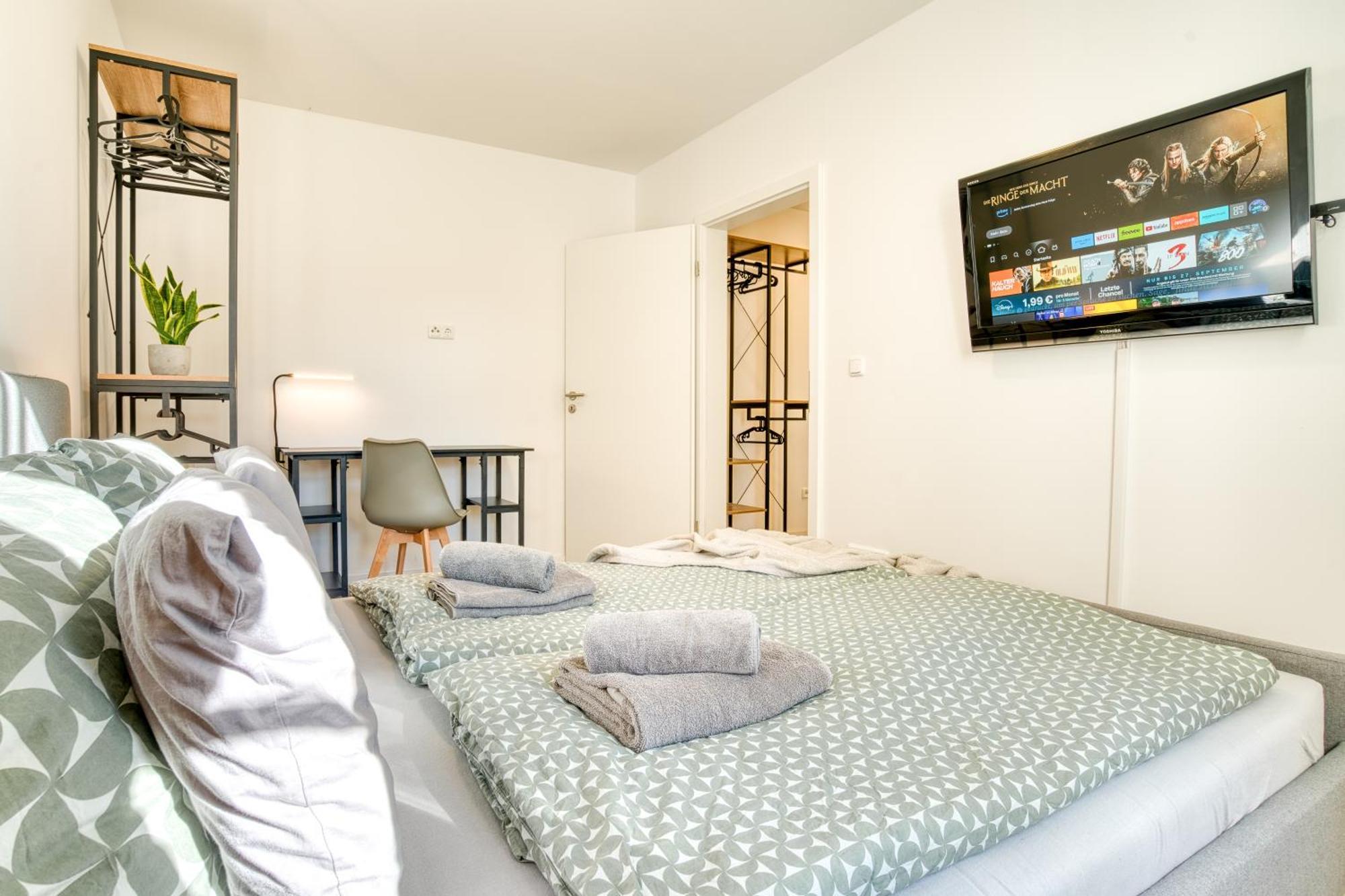 Ferienwohnung Homy I Moderner Retrocharme Wlan & Netflix Leipzig Exterior foto